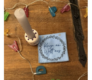 ADVENTSKALENDER 21. Dezember - Stickserie - ITH Kerzenteppich Tasche